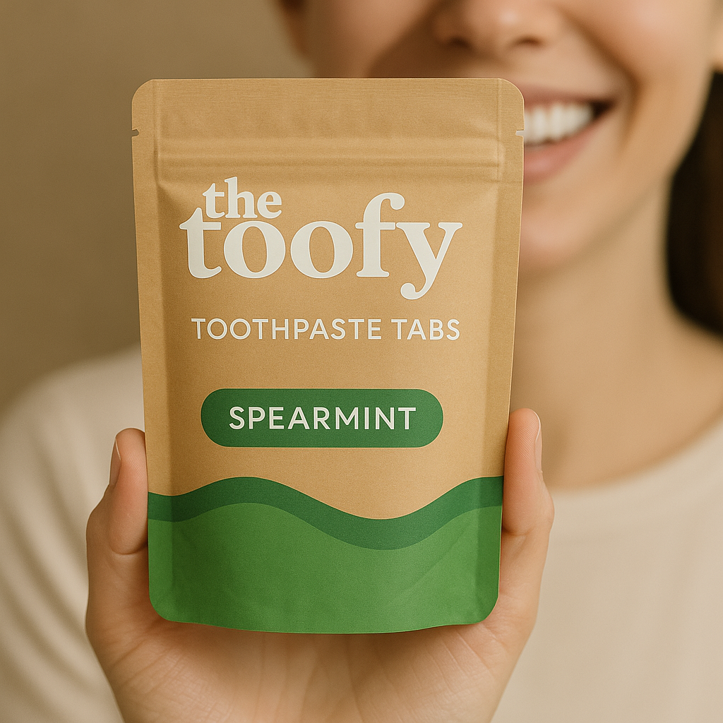 Toofy Toothpaste Tabs - Spearmint Flavor