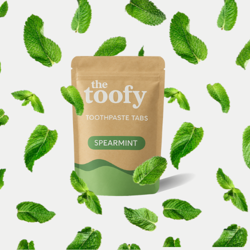 Toofy Toothpaste Tabs - Spearmint Flavor